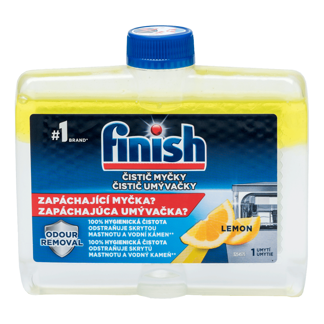 FINISH čistilo za perilicu posuđa – limun (250 ml)